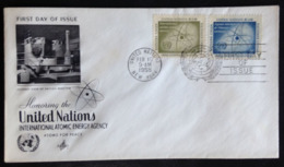 United Nations/N.Y., Uncirculated FDC « Organizations », « IAEA », 1958 - Brieven En Documenten