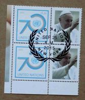 NY15-01 : Nations-Unies (New-York) / Visite Du Pape - Used Stamps