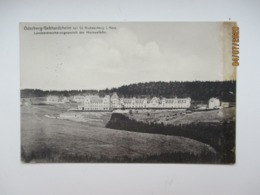 ODERBERG GEBHARDSHEIM BEI ST. ANDREASBERG , FELDPOST WW I 1914 PRUSSIAN LAZARETT HOSPITAL   , O - St. Andreasberg