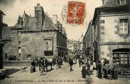 Landerneau * Le Pont De L'elorn Un Jour De Marché - Landerneau