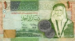 JORDAN 1 DINAR 2002 P-34a    CIRC. - Jordanien