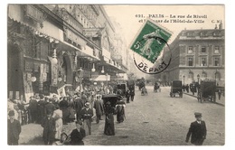 75 PARIS - Rue De Rivoli Et Le Bazar De L'Hôtel De Ville - Ohne Zuordnung