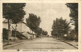 Oradour Sur Vayres * Avenue De La Gare - Autres & Non Classés