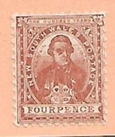 Rou10 - N.S.W - Yvert 61a De 1888 Neuf Avec Trace De Charnière- Portrait De James COOK. - Mint Stamps