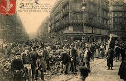 Paris * 1 Er * Rue Des Halles * Aspect De La Rue Des Halles Le Matin Avant 6 Heures Et Carreau De Choux - Paris (01)