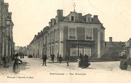 Pontvallain * Rue Principale * Café Du Nord - Pontvallain