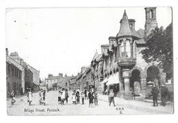 PENICUIK (Ecosse) Bridge Street Animation - Midlothian/ Edinburgh