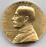 Maréchal FOCH - Médaille En Bronze Doré - Otros & Sin Clasificación