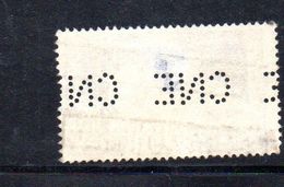 APR2985 - FRANCIA , 75 Cent Usato PERFIN PERFINS - Other & Unclassified