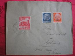 ALSACE-LORRAINE - Enveloppe Avec Affranchissement Mixte ALSACE-ALLEMAND Le 22/08/1941 De Gunsbach - Covers & Documents