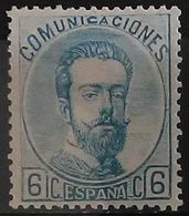 España: Año. 1872 - ( Rey Amadeo I ). EDIFIL. Número, 119 - Lujo, Con Charnela. - Unused Stamps