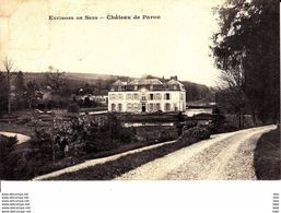 89 . Yonne :  Paron : Le Chateau . - Paron