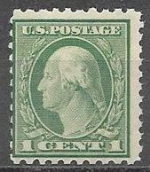 1919 1 Cent Washington, Mint Never Hinged, Rotary Press, Perf 11x10 - Neufs