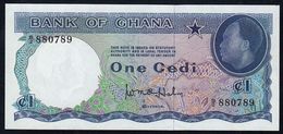 # # # Ältere Und Seltene Banknote Aus Ghana 1 Cedi 1965 UNC # # # - Ghana