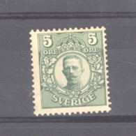 Suède  :  Yv  62  *  Fikigrane Lettres - Unused Stamps