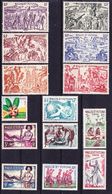 Wallis Et Futuna 1946-1958 Lot D'émissions Complètes Mi 170-175, 182-187, 188, 189 MH * - Unused Stamps