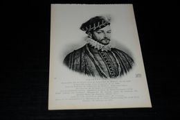 16827-                 FRANCE,  PORTRAIT DE CHARLES IX - Historische Persönlichkeiten