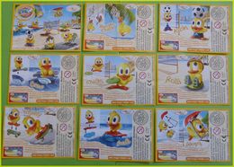 SERIE  KINDER BPZ COMPLETE LES POUSSINS SPORTIFS ALLEMAGNE 2007 - Instructions