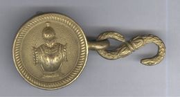 Element De Boucle De Ceinture D'officier Du Génie - 2ème Empire - Circa 1870 - Très Bon état - Uniformes