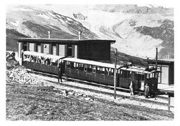 Chemin De Fer Zermatt - Gornergrat Station Riffelberg  ( 10 X 15 Cm) - Zermatt