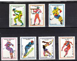 MADAGASCAR  Timbres Neufs ** De 1991  ( Ref 1738 B ) Sport - Jeux Olympiques -Albertville - Madagascar (1960-...)