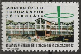 EDUTUS Modern Business High School University TATABÁNYA 1990's Hungary LABEL CINDERELLA VIGNETTE - MNH - Andere & Zonder Classificatie