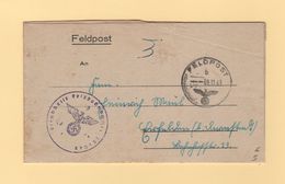 WWII - Feldpost 36104B - 1943 - Guerra De 1939-45