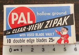 PAL HOLLOW GROUND DOUBLE EDGE - Razor Blades