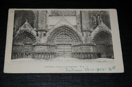 16863-            POITIERS, FACADE DE LA CATHEDRALE - 1902 - Poitiers