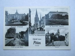 AHLEN , Seltene  Karte 1956 - Ahlen