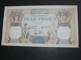 MAGNIFIQUE ET PRESQUE NEUF -----1000 Mille Francs - Cérès Et Mercure - 30 Mars  1939  **** EN ACHAT IMMEDIAT **** - 1 000 F 1927-1940 ''Cérès Et Mercure''