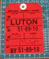 Regno Unito Ticket Britannia Airwais - Luton Airport - Europa