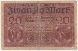 Germany P 57 - 20 Mark 20.2.1918 - Fine - 20 Mark