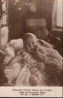 ! Alte Ansichtskarte, Adel, Royalty, Prinzessin Victoria Marina Von Preussen, Prinz Adalbert, Kiel, 1917 - Familles Royales