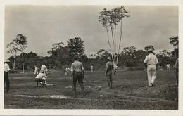 Real Photo Pato Gold Mines  Christmas Day American  Playing  Base Ball - Colombie