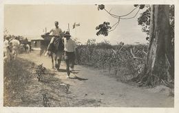 Real Photo Pato Gold Mines. Mines Or .  American Worker Horse Riding - Colombie