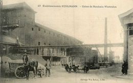 Roubaix Wattrelos * Etablissements KUHLMANN * Usine * PUB De L'usine De Lille Avec Avis D'expédition , Au Dos - Roubaix