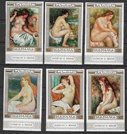 Manama 1970 Nude Paintings Of Pierre Auguste Renoir, French Impressionist MNH - Manama