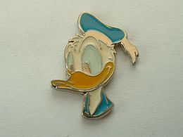 TÊTE DE DONALD  (Signé Bertoni -Disney)  - Fond Argenté - Disney