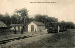 St Brévin Les Pins * La Gare Plage Des Rochelets * Train Locomitive N°22 * Ligne Chemin De Fer Loire Inférieure - Saint-Brevin-les-Pins