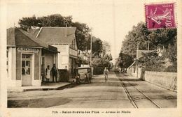 St Brévin Les Pins * Avenue De Mindin * Commerce Alimentation * Automobile Ancienne - Saint-Brevin-les-Pins