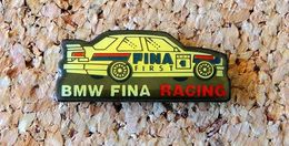 Pin's BMW FINA RACING - Verni époxy - Fabricant BPP - BMW
