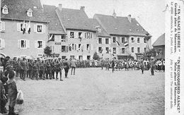 Maseveau          68        Défilé Américains Du 14 Juillet 1918    (voir Scan) - Masevaux