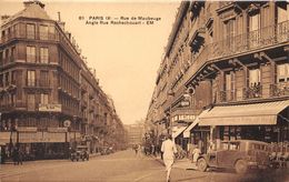 75009-PARIS-RUE DE MAUBEUGE ANGLE RUE ROCHECHOUARD - Arrondissement: 09