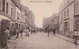 Dun Le Palleteau (23) Grande Rue CPA  Circulée 1919 - Dun Le Palestel