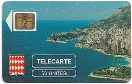 Monaco - MF1 - Rocher De Monaco - Cn. 106772 - 08.1989, SC4 GB, 50Units, 10.200ex, Used - Monace