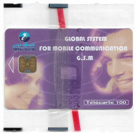 Tunisia - Tunisie Telecom - Global System For Mobile Comm., 100Units, Chip Oberthur, 09.1998, 10.000ex, NSB - Tunisie