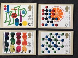 GB GREAT BRITAIN 1977 MINT PHQ CARDS ROYAL INSTITUTE OF CHEMISTRY No 21 STEROIDS VITAMIN C STARCH SALT CRYSTALS MEDICINE - Cartes PHQ