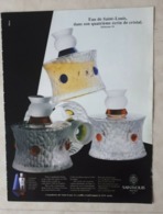 PUBLICITÉ PARFUM - PRINT PERFUME ADVERTISEMENT - EAU DE SAINT LOUIS 1995 - Publicités