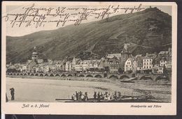 Zell A.d. Mosel Moselpartie Mit Fähre 1921 (gi64) - Zell